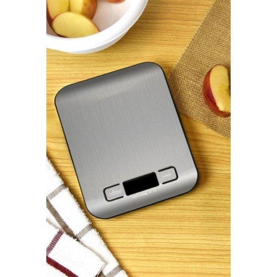 TF 1002 Hassas Ölçümlü Maksimum 5 Kg Kapasiteli Led Ekran Platin Dijital Mutfak Tartısı TF 1002 Hassas Ölçümlü Maksimum 5 Kg Kapasiteli Led Ekran Platin Dijital Mutfak Tartısı