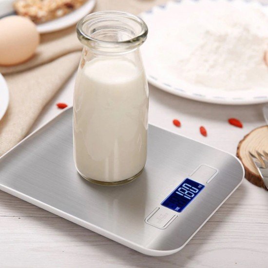TF 1002 Hassas Ölçümlü Maksimum 5 Kg Kapasiteli Led Ekran Platin Dijital Mutfak Tartısı TF 1002 Hassas Ölçümlü Maksimum 5 Kg Kapasiteli Led Ekran Platin Dijital Mutfak Tartısı