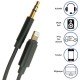 Aux Araç Dönüştürücü Ses Kablosu 3.5 mm Jack Girişli