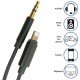 Aux Araç Dönüştürücü Ses Kablosu 3.5 mm Jack Girişli