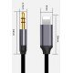 Aux Araç Dönüştürücü Ses Kablosu 3.5 mm Jack Girişli