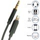 Aux Araç Dönüştürücü Ses Kablosu 3.5 mm Jack Girişli
