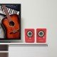 N62 1+1 Multimedia USB ve Jacklı Mini Hoparlör Yüksek Stereo Ses Sistemi 