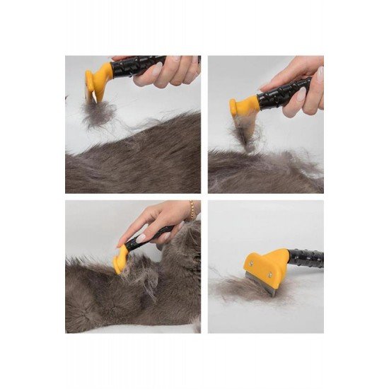 Fubminator Kedi Köpek Tüy Toplama Tarağı Kaşıma Aparatı 4,5 Cm Fubminator Kedi Köpek Tüy Toplama Tarağı Kaşıma Aparatı 4,5 Cm