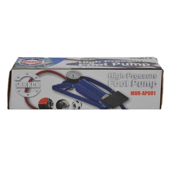 Basınç Göstergeli Ayak Pompası Araba Bisiklet Motor Lastik Pompası Basınç Göstergeli Ayak Pompası Araba Bisiklet Motor Lastik Pompası