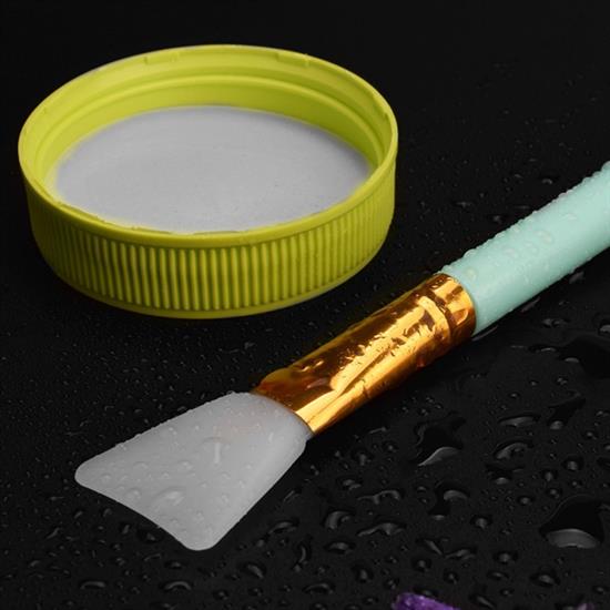 2li Silikon Temizlemesi Kolay Kullanılabilen Yüz Cilt Bakımı Maske Ve Krem Spatulası 2li Silikon Temizlemesi Kolay Kullanılabilen Yüz Cilt Bakımı Maske Ve Krem Spatulası