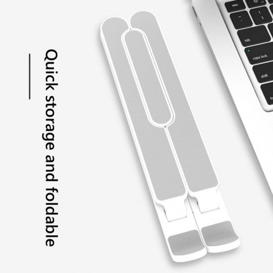 Ayarlanabilir Plastik Dizüstü Destek Tabanı Katlanabilir Taşınabilir Laptop Sehpası Yükseltici
