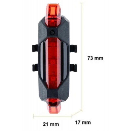 Usb Şarj Edilebilir Parlak Bisiklet Led Lamba Su Geçirmez Güvenlik Uyarı Arka Lamba Işığı Usb Şarj Edilebilir Parlak Bisiklet Led Lamba Su Geçirmez Güvenlik Uyarı Arka Lamba Işığı