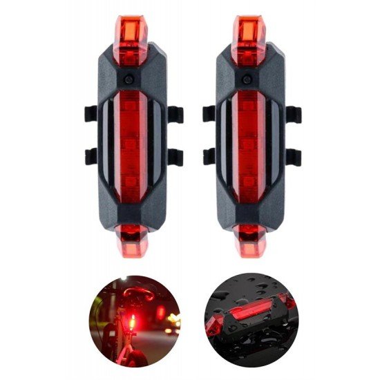 Usb Şarj Edilebilir Parlak Bisiklet Led Lamba Su Geçirmez Güvenlik Uyarı Arka Lamba Işığı Usb Şarj Edilebilir Parlak Bisiklet Led Lamba Su Geçirmez Güvenlik Uyarı Arka Lamba Işığı