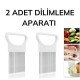 Pratik Kolay Eşit Şekilde Sebze Kesme Dilimleme Aleti Aparatı Pratik Kolay Eşit Şekilde Sebze Kesme Dilimleme Aleti Aparatı