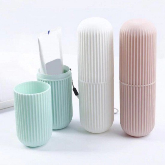 Seyahat Tipi Plastik Diş Fırçası Gözlük Kalem Fırça Erzak Saklama Kabı Düzenleme Kalemlik Seyahat Tipi Plastik Diş Fırçası Gözlük Kalem Fırça Erzak Saklama Kabı Düzenleme Kalemlik
