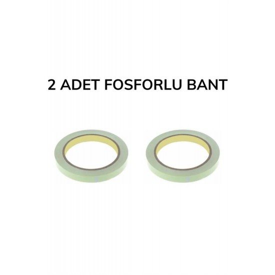 Karanlıkta Işık Veren Yansıyan 4 Metre Fosforlu Yeşil Şerit Bant Karanlıkta Işık Veren Yansıyan 4 Metre Fosforlu Yeşil Şerit Bant