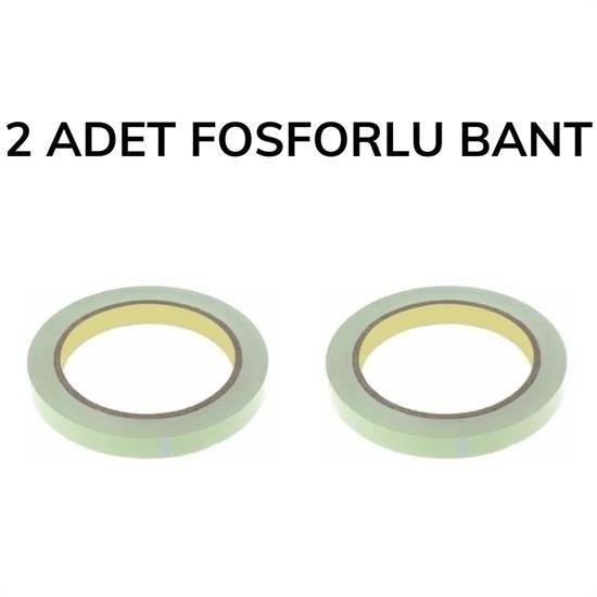 Karanlıkta Işık Veren Yansıyan 4 Metre Fosforlu Yeşil Şerit Bant Karanlıkta Işık Veren Yansıyan 4 Metre Fosforlu Yeşil Şerit Bant