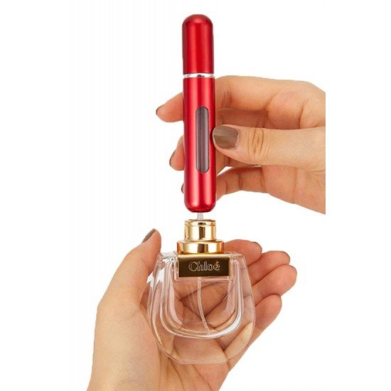 Parfüm Şişesinden Dolabilir Yedek Cep Parfüm Şişesi Aparatı Parfüm Şişesinden Dolabilir Yedek Cep Parfüm Şişesi Aparatı