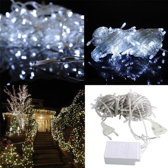100 Ledli 8 Fonksiyonlu 10 Metre Led Aydınlatma Dekor Lambası (beyaz) 100 Ledli 8 Fonksiyonlu 10 Metre Led Aydınlatma Dekor Lambası (beyaz)