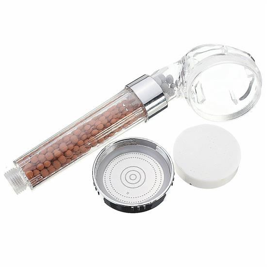 %50 Su Tasarruflu ve Arıtmalı Doğal Taşlı Banyo El Duş Başlığı %50 Su Tasarruflu ve Arıtmalı Doğal Taşlı Banyo El Duş Başlığı