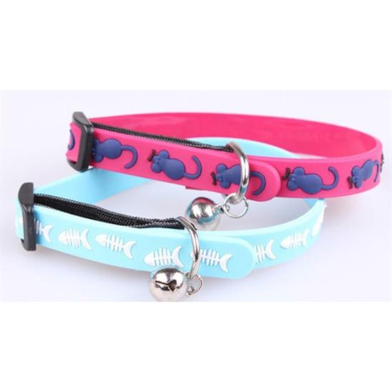Çıngıraklı Zilli Sevimli Renkli Slikon Kedi Köpek Boyun Tasması Çıngıraklı Zilli Sevimli Renkli Slikon Kedi Köpek Boyun Tasması