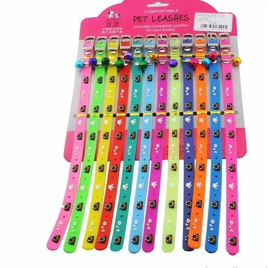 Çıngıraklı Zilli Sevimli Renkli Slikon Kedi Köpek Boyun Tasması Çıngıraklı Zilli Sevimli Renkli Slikon Kedi Köpek Boyun Tasması