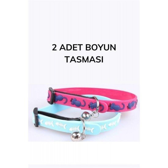 Çıngıraklı Zilli Sevimli Renkli Slikon Kedi Köpek Boyun Tasması Çıngıraklı Zilli Sevimli Renkli Slikon Kedi Köpek Boyun Tasması
