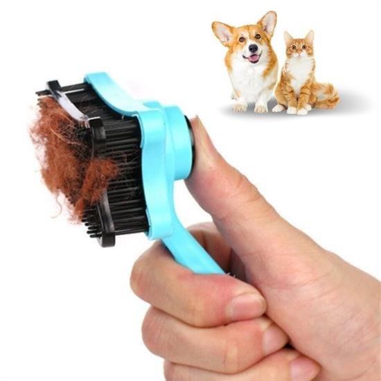 Evcil Hayvan Kedi Köpek Tüy Toplayıcı Otomatik Tuşlu Pet Tarak Evcil Hayvan Kedi Köpek Tüy Toplayıcı Otomatik Tuşlu Pet Tarak