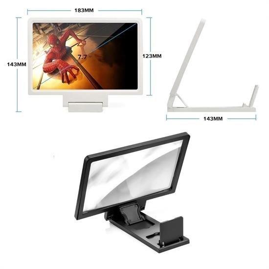 Universal Telefon Tablet Ekran Büy üt ücü Standlı Projektör Aleti Universal Telefon Tablet Ekran Büy üt ücü Standlı Projektör Aleti