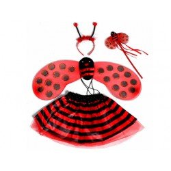 Etekli Uğur Böceği Kanat Seti 4 Parça Etekli Uğur Böceği Kanat Seti 4 Parça