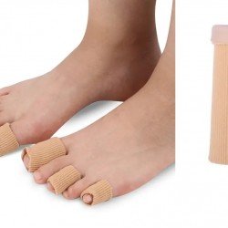 1 Adet İçi Jel Dışı Kumaş Tırnak Batık Koruyucu L Beden