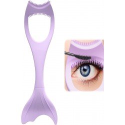 Deniz Kızı Kirpik Rimel Eyeliner Maskara Şablonu Silikon  Makyaj Uygulama Aparatı