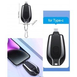 Type C Anahtarlık Şeklinde Mini Taşınabilir Acil Durum Powebank Hızlı Şarj Alet 1500 Mah Type C Anahtarlık Şeklinde Mini Taşınabilir Acil Durum Powebank Hızlı Şarj Alet 1500 Mah