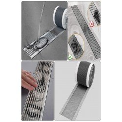 4 Metre Yapışkanlı Banyo Gider Koruyucu Saç Toplayıcı – Gider Böcek Koruyucu Gider Süzgeci  4 Metre Yapışkanlı Banyo Gider Koruyucu Saç Toplayıcı – Gider Böcek Koruyucu Gider Süzgeci