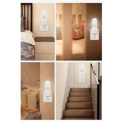 4 Ledli Beyaz Işık Gece Lambası Ledli Anahtarlı Çocuk Odası Gece Lambası 0.5W 4 Ledli Beyaz Işık Gece Lambası Ledli Anahtarlı Çocuk Odası Gece Lambası 0.5W