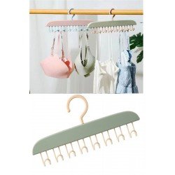 Dolap içi Elbise Askısı 8 Kancalı Dayanıklı Plastik İç Çamaşır Kravat Mayo Askısı Dolap içi Elbise Askısı 8 Kancalı Dayanıklı Plastik İç Çamaşır Kravat Mayo Askısı