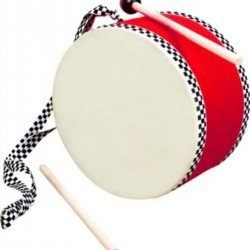 19 Cm Boyun Askılı El Davulu Çocuk Davulu