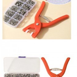 Yuvarlak Halkalı Kuş Gözü Pensesi 9.5 Mm - Saklama Kutulu Bebek Elbise Çıtçıt Montaj Seti Yuvarlak Halkalı Kuş Gözü Pensesi 9.5 Mm - Saklama Kutulu Bebek Elbise Çıtçıt Montaj Seti