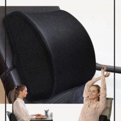 Bel Yastığı Ofis Sandalye Araç Koltuk Bel Destek Yastığı Sırt Minderi