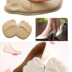  1 Çift Ayak Rahatlatıcı Koruyucu Ayakkabı Süngeri Foam Yastık Ter Emici Kaydırmaz Yumuşak Taban