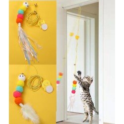 Elastik Kendinden Yapışkanlı Solucan Kedi Oltası  Elastik Kendinden Yapışkanlı Solucan Kedi Oltası
