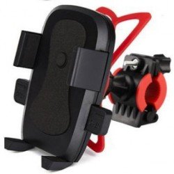 Lastik Destekli Standlı Bisiklet Telefon Tutucu Lastik Destekli Standlı Bisiklet Telefon Tutucu