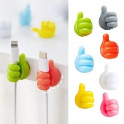 El Şeklinde Kauçuk Çok Amaçlı Kablo Tutacak 10 Adet El Şeklinde Kauçuk Çok Amaçlı Kablo Tutacak 10 Adet