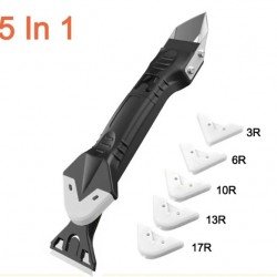 Derz Kazıyıcı ve Silikon Çekme Aparatı 5 Başlıklı Derz Kazıyıcı ve Silikon Çekme Aparatı 5 Başlıklı