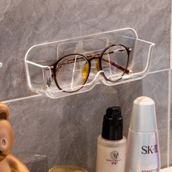 Kendinden Yapışkanlı Şeffaf Gözlük Standı Kendinden Yapışkanlı Şeffaf Gözlük Standı