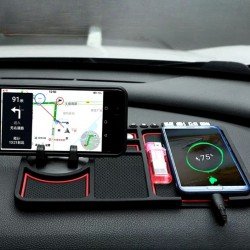 Torpido Üstü Numaratörlü Telefon Tutucu Kaydırmaz Mat   Torpido Üstü Numaratörlü Telefon Tutucu Kaydırmaz Mat