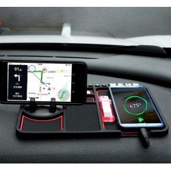 Torpido Üstü Numaratörlü Telefon Tutucu Kaydırmaz Mat   Torpido Üstü Numaratörlü Telefon Tutucu Kaydırmaz Mat