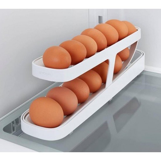 2 Katlı Otomatik Buzdolabı Yumurta Standı