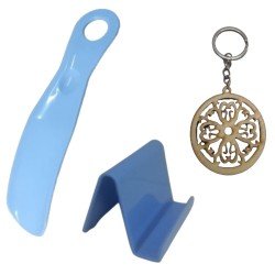 Ahşap Anahtarlık - Mini Plastik Telefon Tablet Standı Kartvizitlik - Ayakkabı Çekeceği SETİ Ahşap Anahtarlık - Mini Plastik Telefon Tablet Standı Kartvizitlik - Ayakkabı Çekeceği SETİ