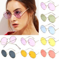 Renkli Lennon Retro İmaj Gözlükleri 6 Renk 6 Adet Renkli Lennon Retro İmaj Gözlükleri 6 Renk 6 Adet