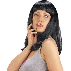 Siyah Renk Uzun Parti Peruğu Siyah Renk Uzun Parti Peruğu