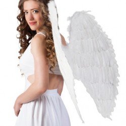 Beyaz Renkli Büyük Boy Melek Kanadı 55x80 cm Beyaz Renkli Büyük Boy Melek Kanadı 55x80 cm