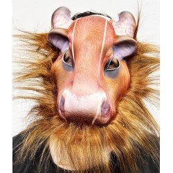 Kahverengi Saçlı Boğa Maskesi Mega Peluş 14 No Kahverengi Saçlı Boğa Maskesi Mega Peluş 14 No