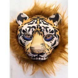 Kahverengi Yeleli Saçlı Peluş Aslan Maskesi Mega Peluş 23 No Kahverengi Yeleli Saçlı Peluş Aslan Maskesi Mega Peluş 23 No